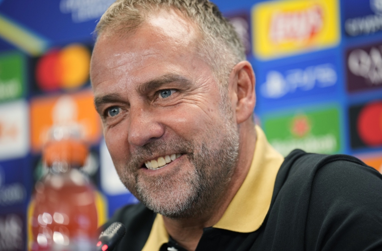 Hansi Flick, técnico del Barcelona.