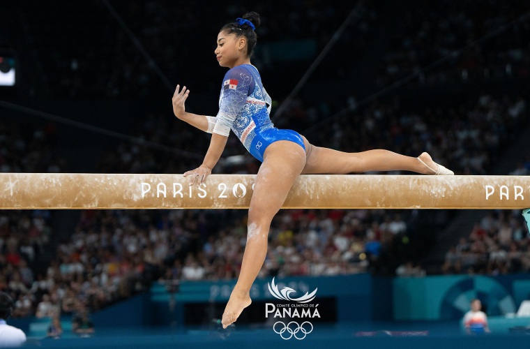 Hillary Heron es una de las atletas más destacadas de Panamá en el deporte de la gimnasia.