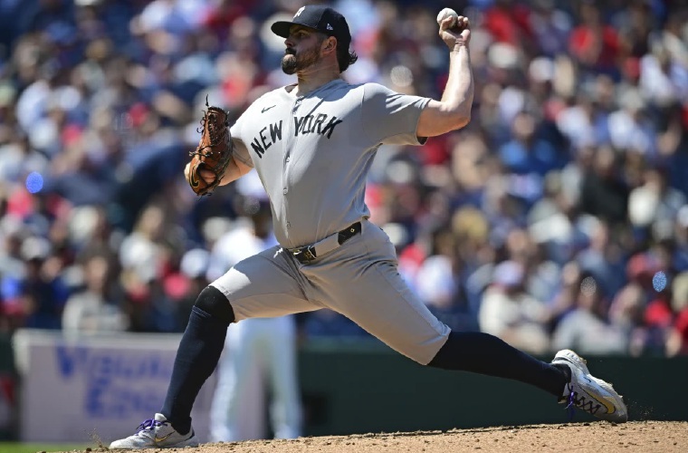 Carlos Rodón, pitcher de los Yankees.
