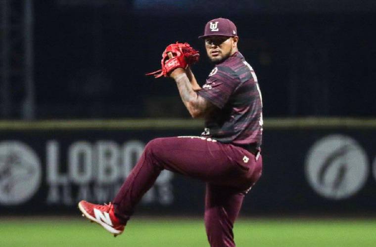 Jaime Barría durante su apertura del pasado domingo.