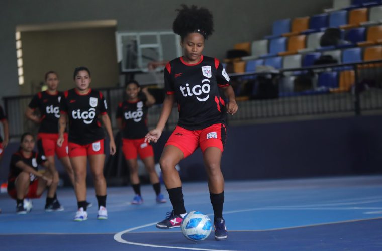 Entrenamiento de la selección.