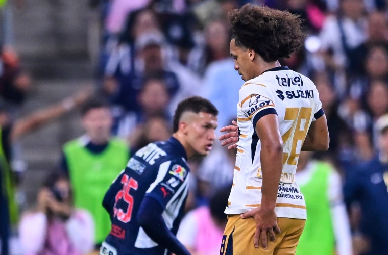 Adalberto Carrasquilla al momento de lesionarse en la Liga Mexicana.