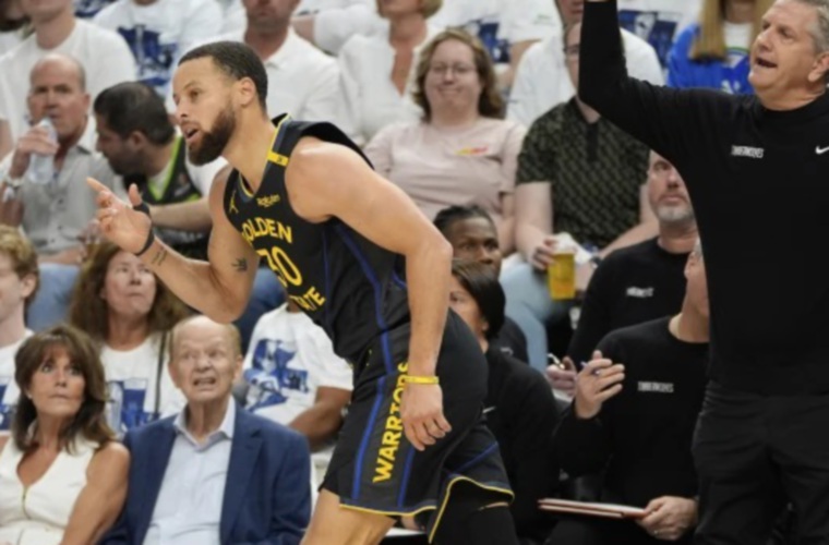 Stephen Curry, estrella de los Warriors.