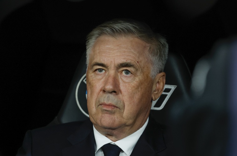 Carlo Ancelotti, técnico del Real Madrid.