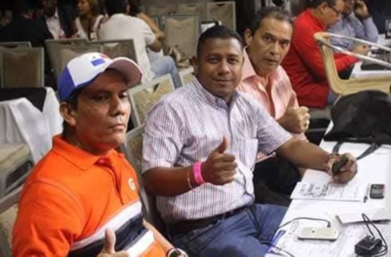 Horacio Santamaría, Luis Castañedas (c) y Guillermo Cortés.