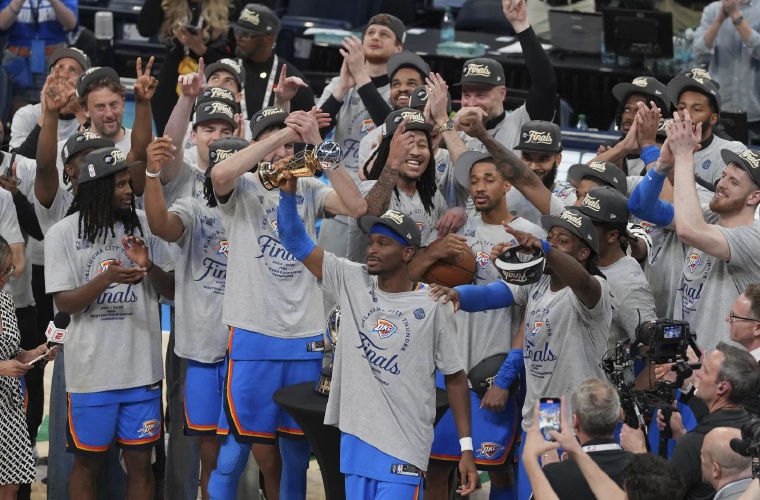 El Thunder clasificó a las Finales de la NBA.