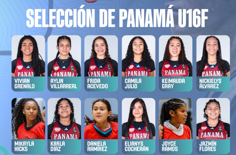Roster de la Selección U-16 femenina.
