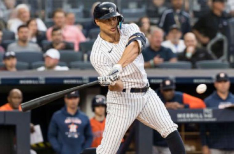 Giancarlo Stanton, de los Yankees.