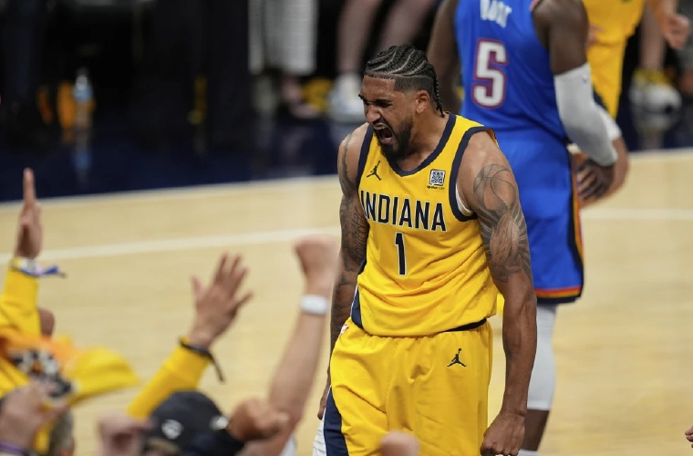 Obi Toppin, alero de los Pacers.