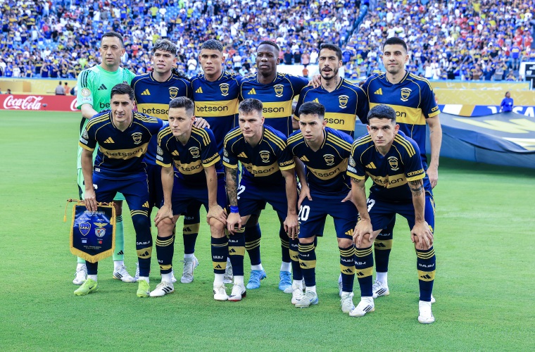 Onceno del Boca Juniors.