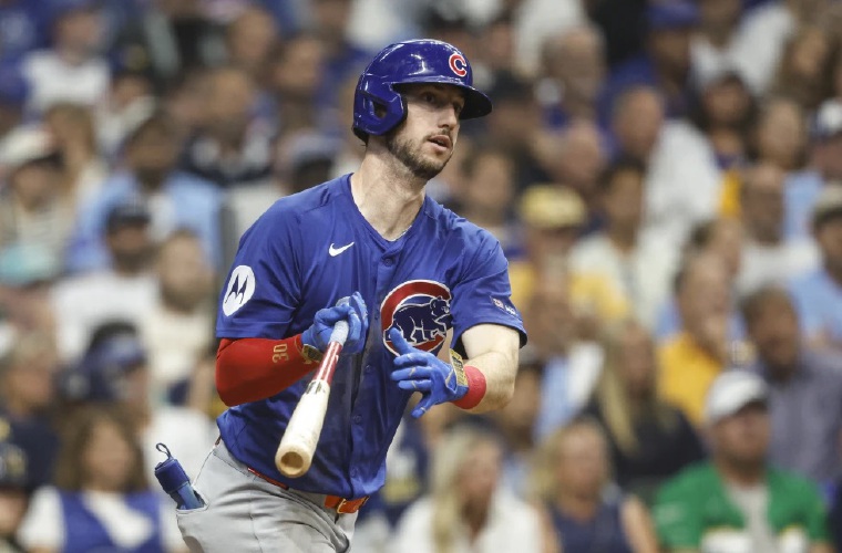 Kyle Tucker, jugador de los Cachorros.