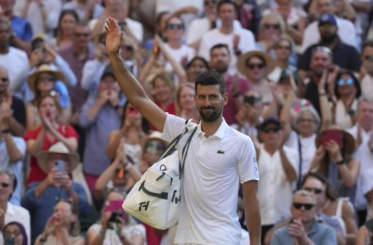 Novak Djokovic, tenista serbio.