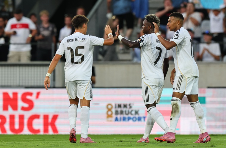 Jugadores del Real Madrid.