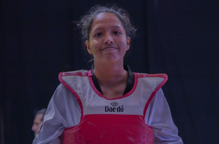 Brenda Brooks, del taekwondo.