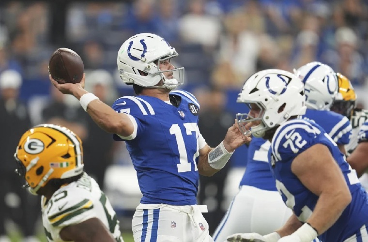 Quaterback Daniel Jones.