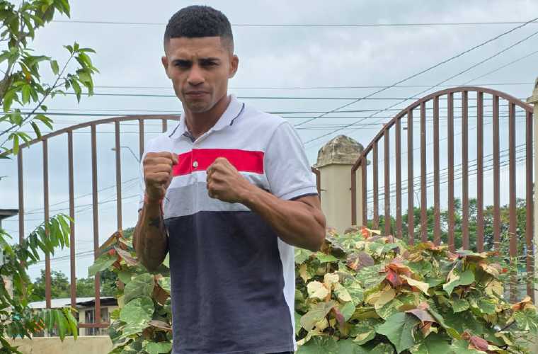 Ronal ‘El Gallito’ Batista, púgil panameño.