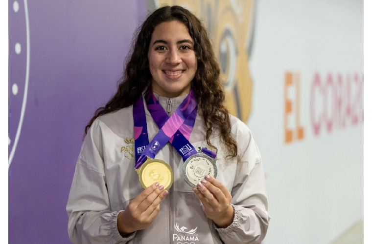 Emily Santos, Yusneiry Agrazal e Isaac Dorati, medallistas de los Juegos Panamericanos Junior.