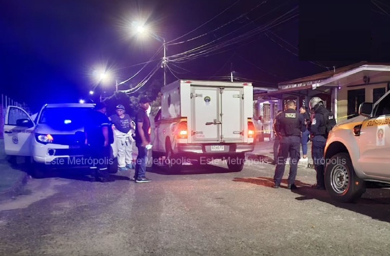 Vista gebneral de la escena del crimen en Ls Cántaros #1.