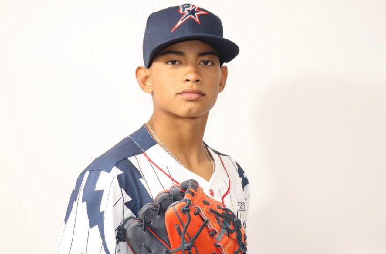 El izquierdo José Serva, uno de los estelares lanzadores Sub-18 de Panamá.