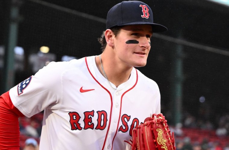 Roman Anthony, jardinero de los Medias Rojas.