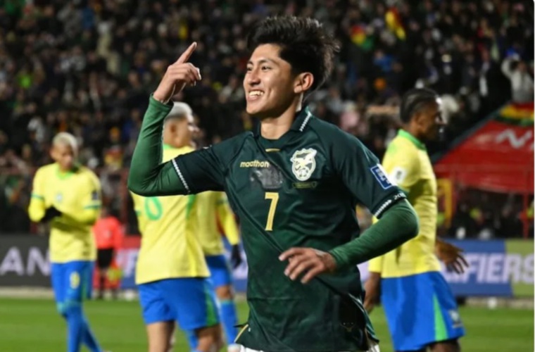Miguel Terceros anotó por Bolivia.