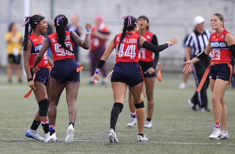 Equipo femenino de Panamá.