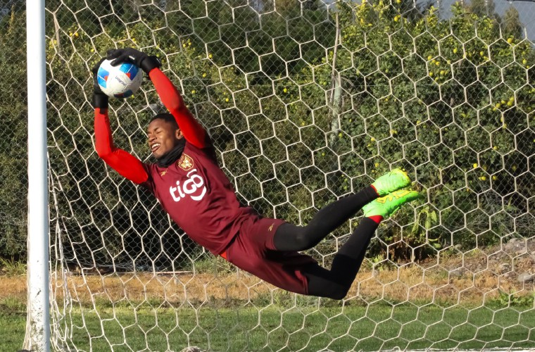 Cecilio Burgess, portero de Panamá.