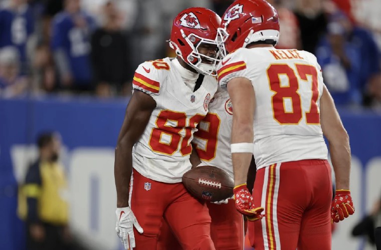 Jugadores de los Chiefs.