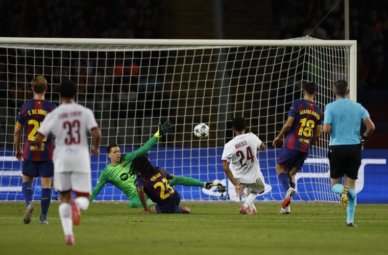 El partido se jugó en Barcelona.