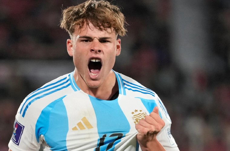 Mateo Silvetti, jugador de Argentina.