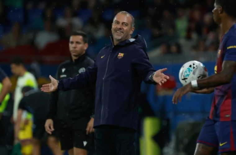 Hansi Flick, técnico del Barcelona FC.