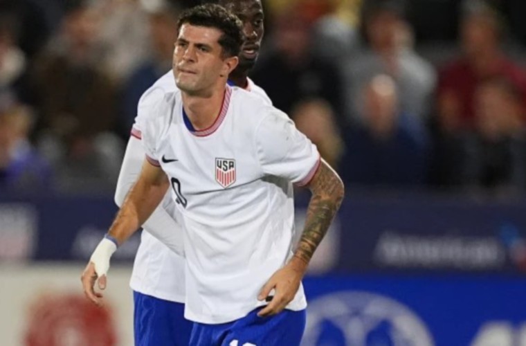 Christian Pulisic, jugador del AC Milan.