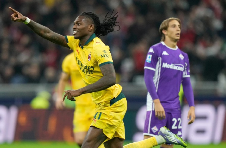 Rafael Leão, jugador clave del AC Milan.