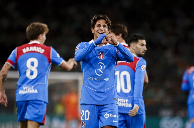 Giuliano Simeone anotó un gol.