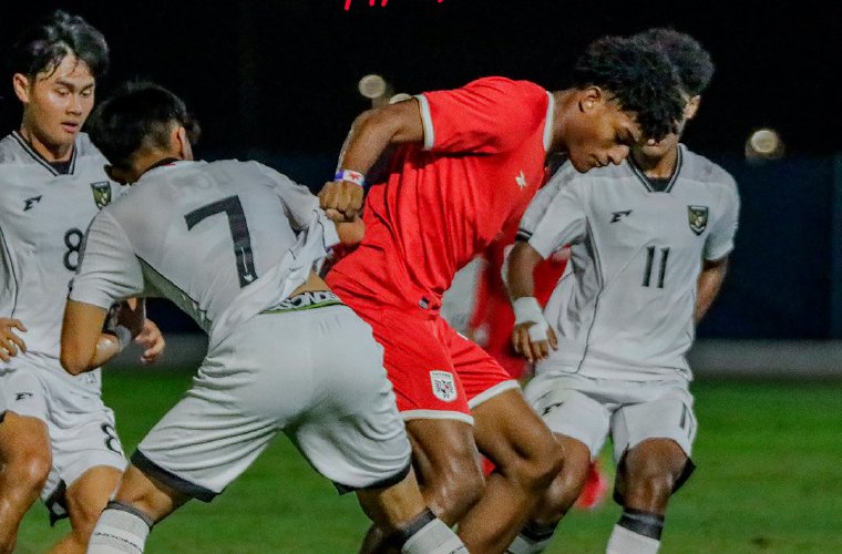 Partido entre Panamá e Indonesia.