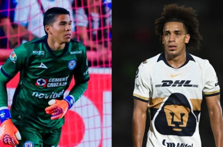 Kevin Mier (izq.) y Adalberto Carrasquilla.