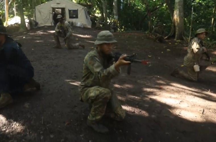 Entremiento de militares de EE.UU.