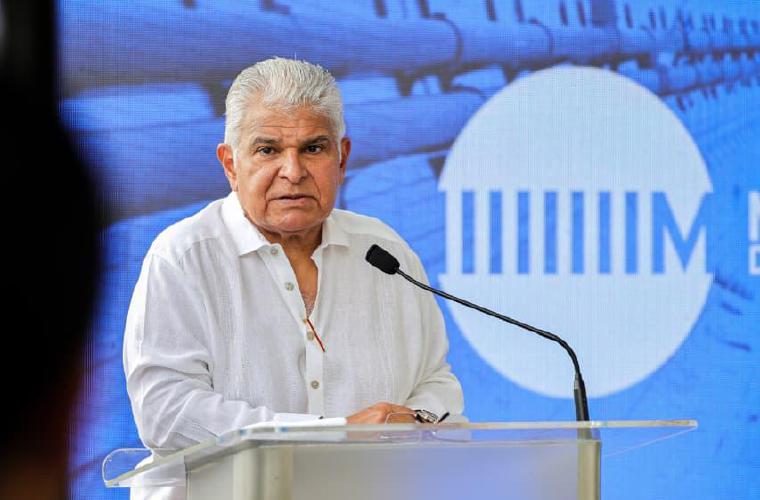 Presidente José Raúl Mulino.