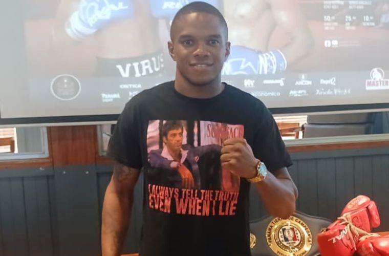 Púgil panameño Jaime Arboleda.