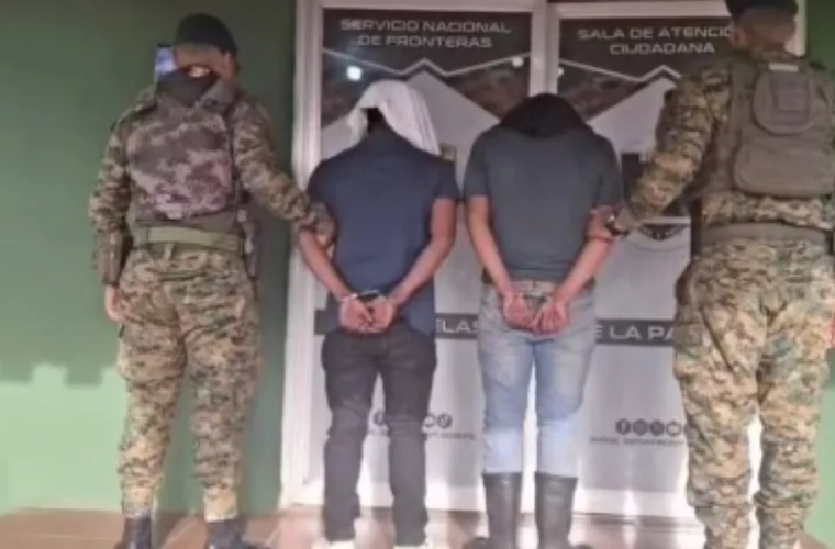 Los sospechosos fueron capturados.