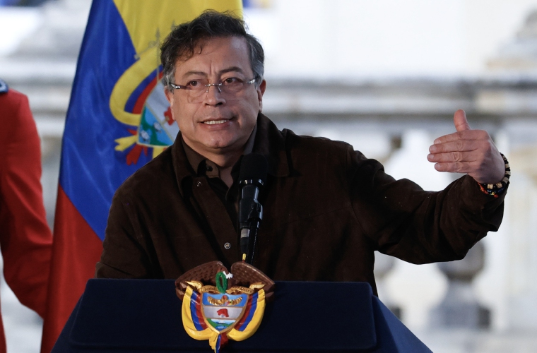 Gustavo Petro, presidente de Colombia.