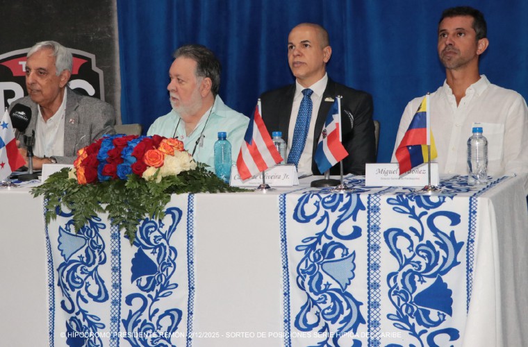Ayer se dieron detalles de la Serie Hípica del Caribe en conferencia de prensa.