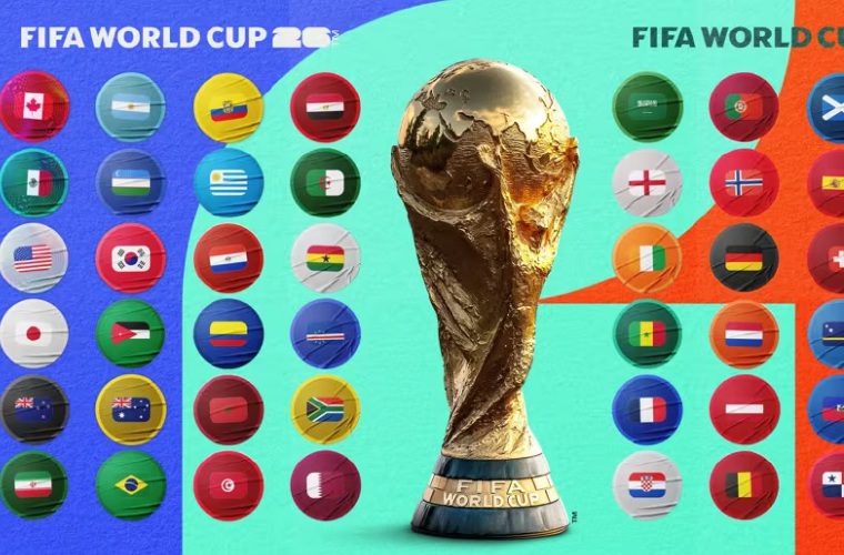 El sorteo del Mundial iniciará a las 12 mediodía (hora de Panamá) y se efectuará en Washington D. C.