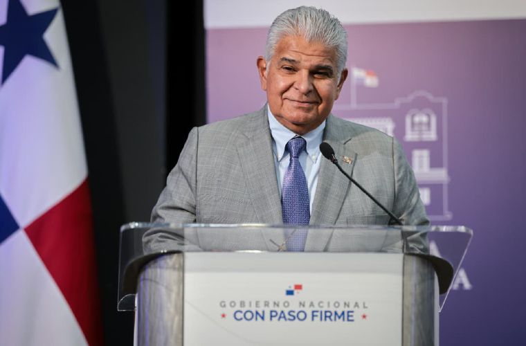 Presidente José Raúl Mulino.