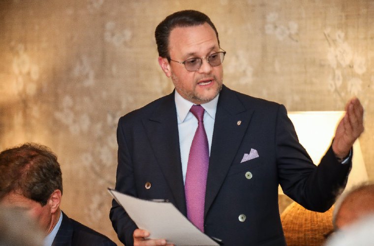 Julio Moltó, titular del Ministerio de Comercio e Industria.