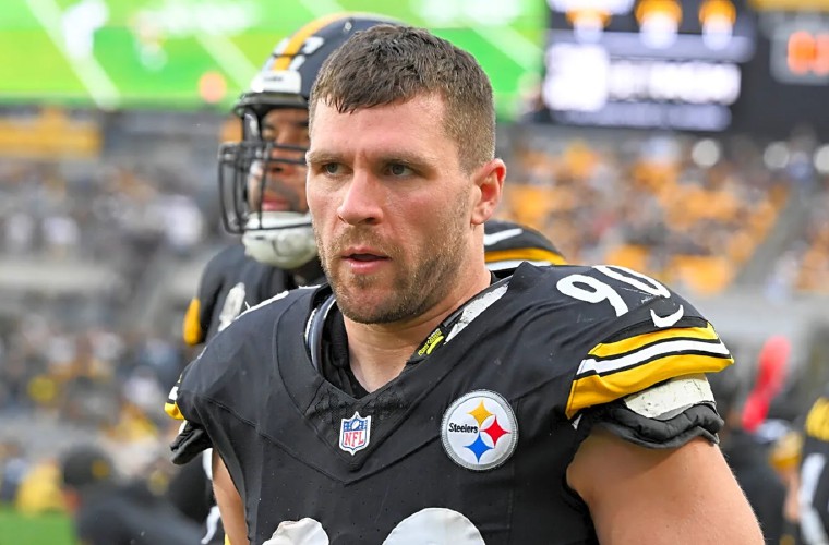 T.J. Watt, linebacker de los Steelers.