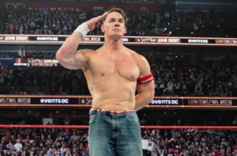 John Cena en su despedida.