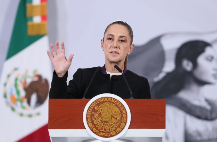 La presidenta de México, Claudia Sheinbaum.