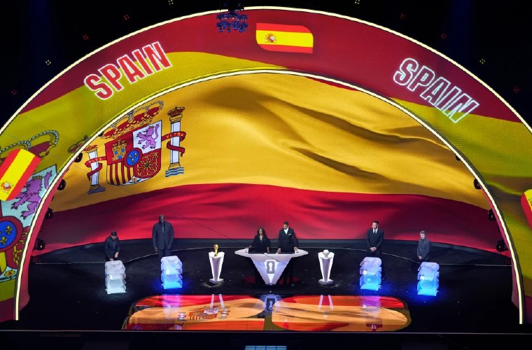 España está en el grupo H del Mundial 2026.