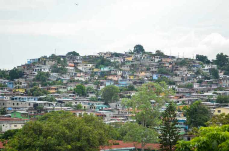 Vistas del distrito de San Miguelito.